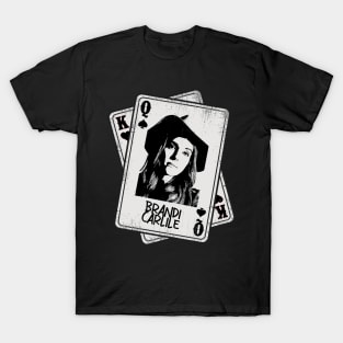 Retro Brandi Carlile Card Style T-Shirt